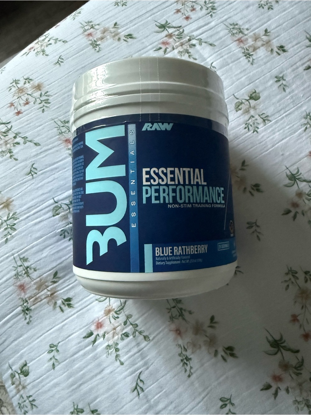 RAW BUM Essentials Essential Performance Training Supplement - Blue